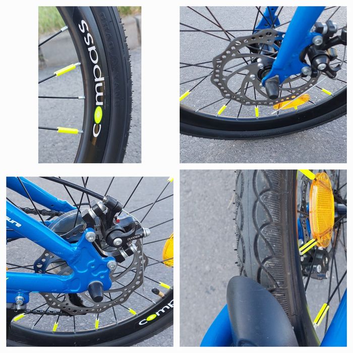 Bicicleta Omega Dominator 26" și Compass pliabila 20"