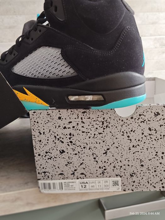 Jordan 5 Aqua 46/30 cm