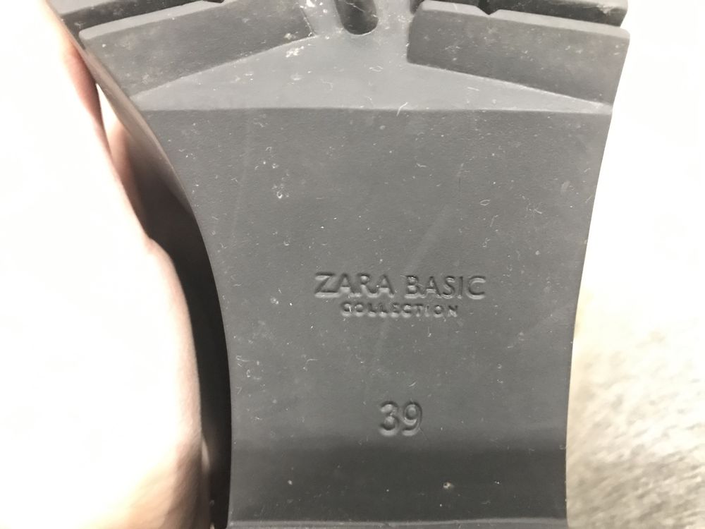 Botine piele Zara 39