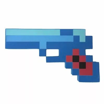 Set jucarii minecraft + ochelari de soare minecraft + pistol de plus
