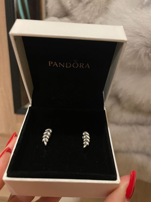 Сребърни обеци PANDORA