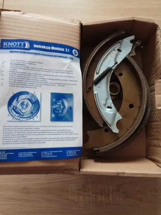 Saboti frana KNOTT 250x40 PRODUS NOU!!!