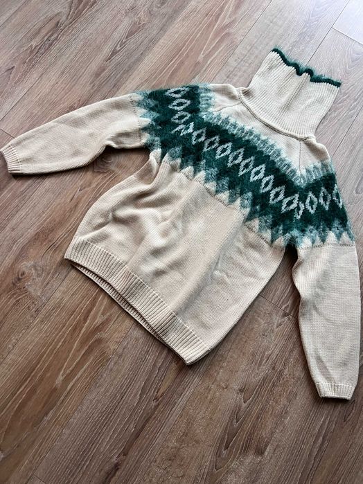 Pulover dama tricotat cu guler