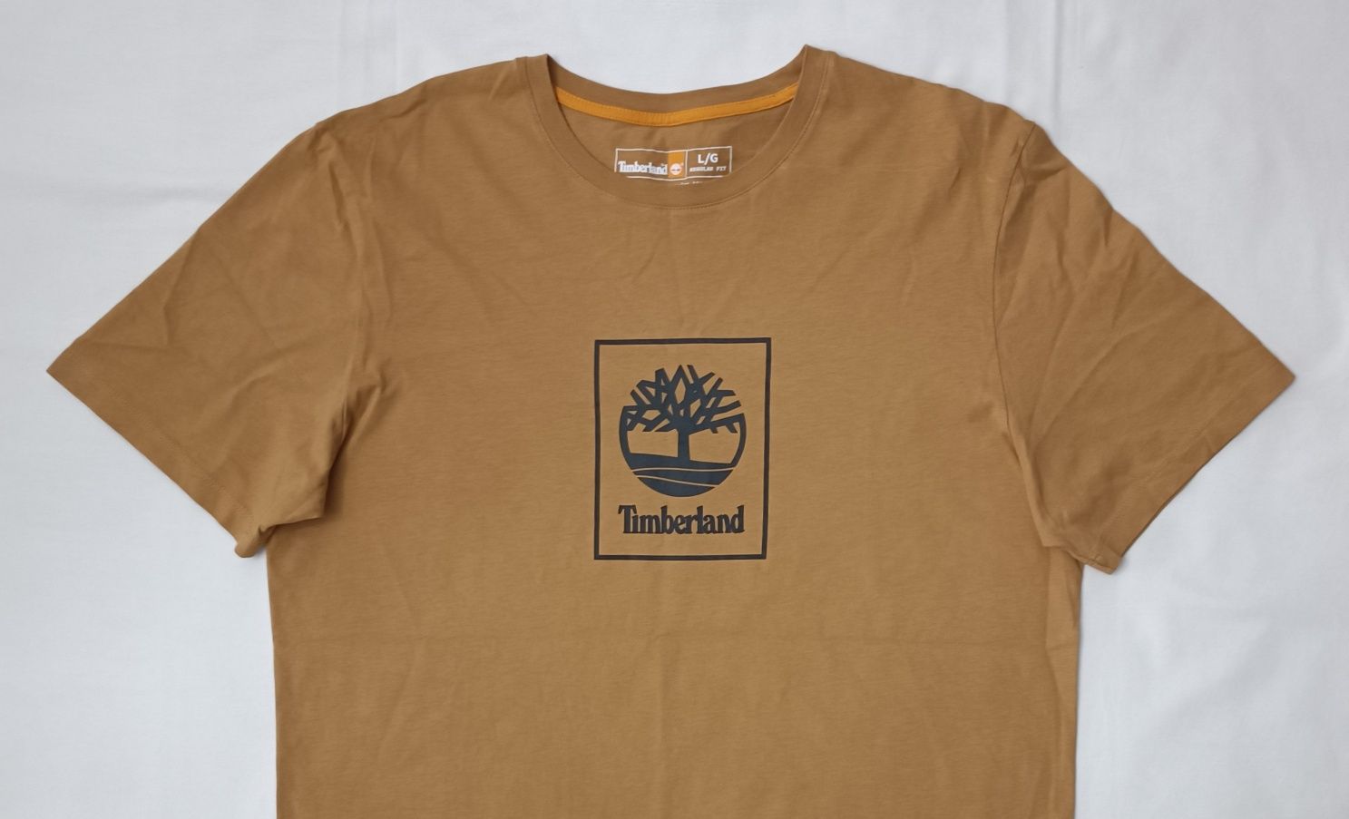 Timberland Logo T-Shirt оригинална тениска L памучна фланелка