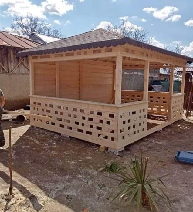 Foișoare terase de gradina la comanda