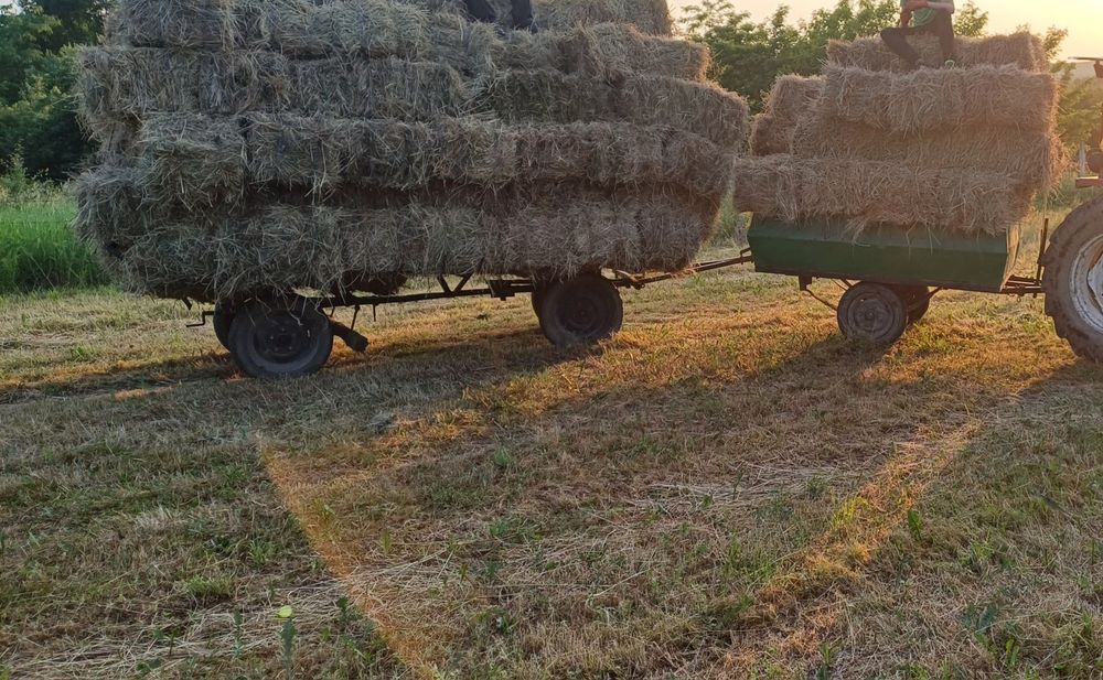 Remorca si căruță după tractor