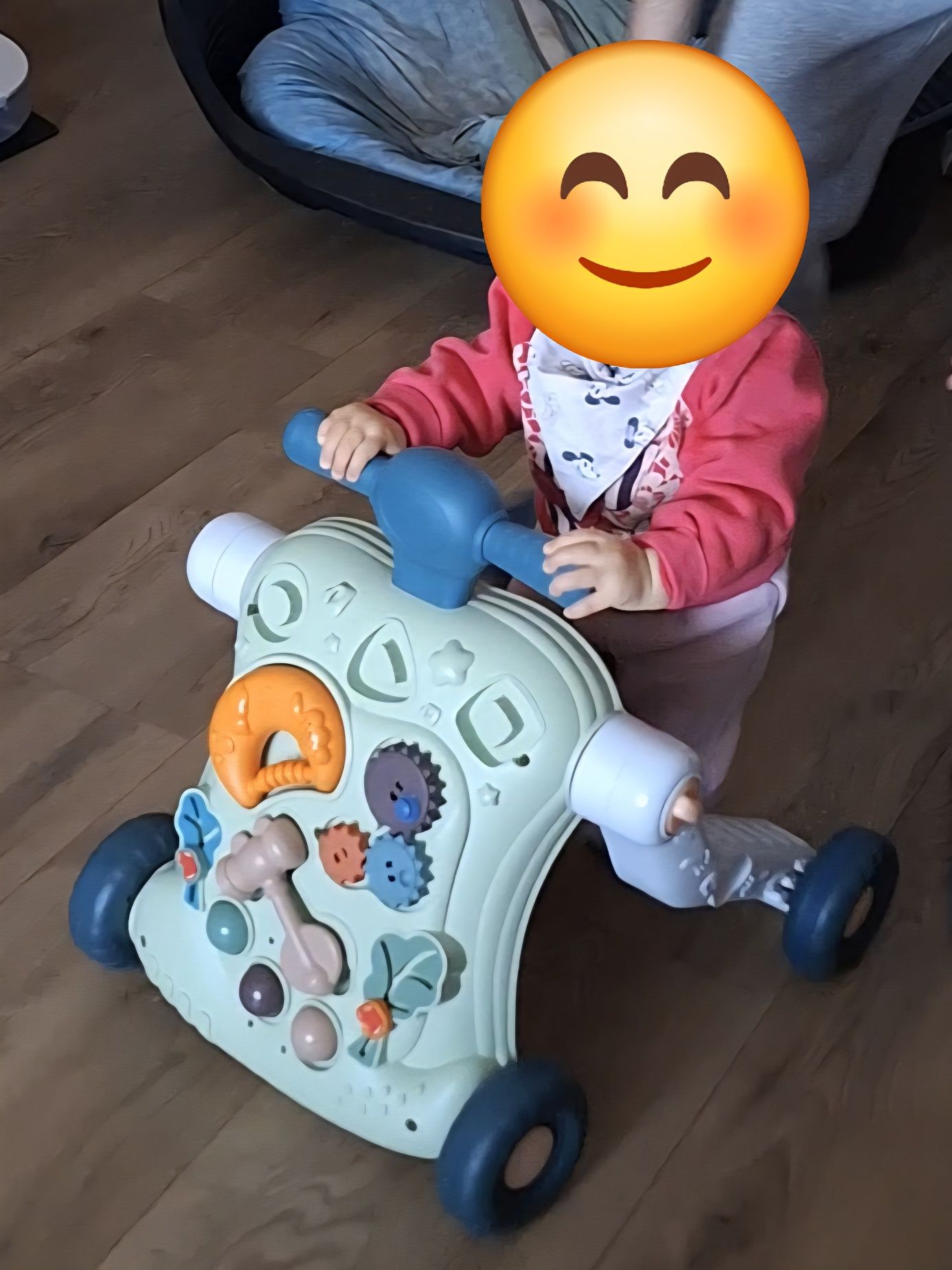 Уолкър Huanger Музикална проходилка Baby Play 5 в 1