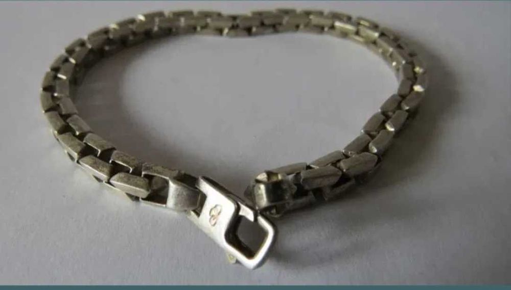 Bratara argint masiv 925, anglia, unisex