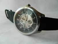 Ceas barbatesc automatic FOSSIL -skeleton, din otel cod F7