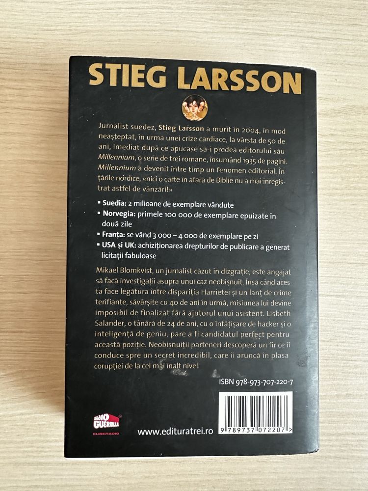 Stieg Larsson - seria Millenium