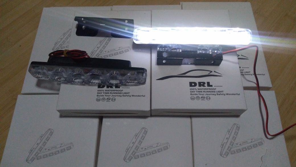 Lumini de zi,DRL 6+6 led tip COB