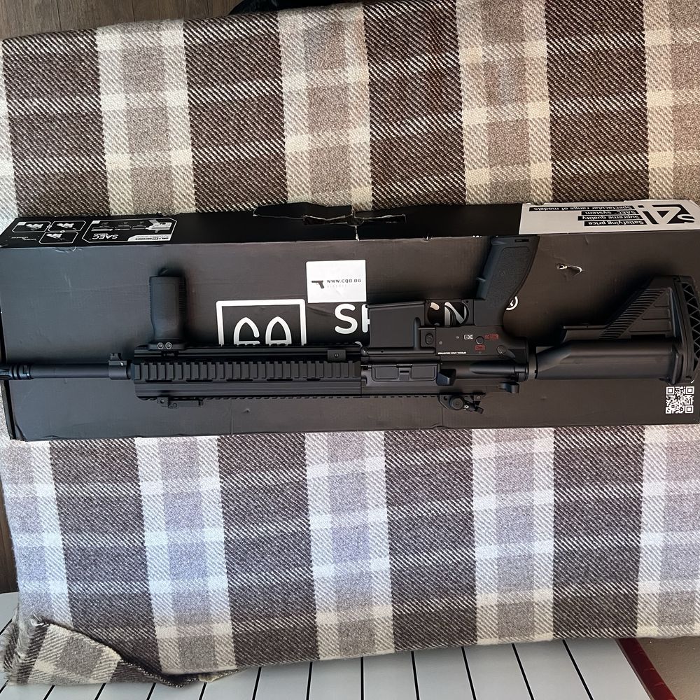 Продавам еърсофт AEG реплика на НК м416.