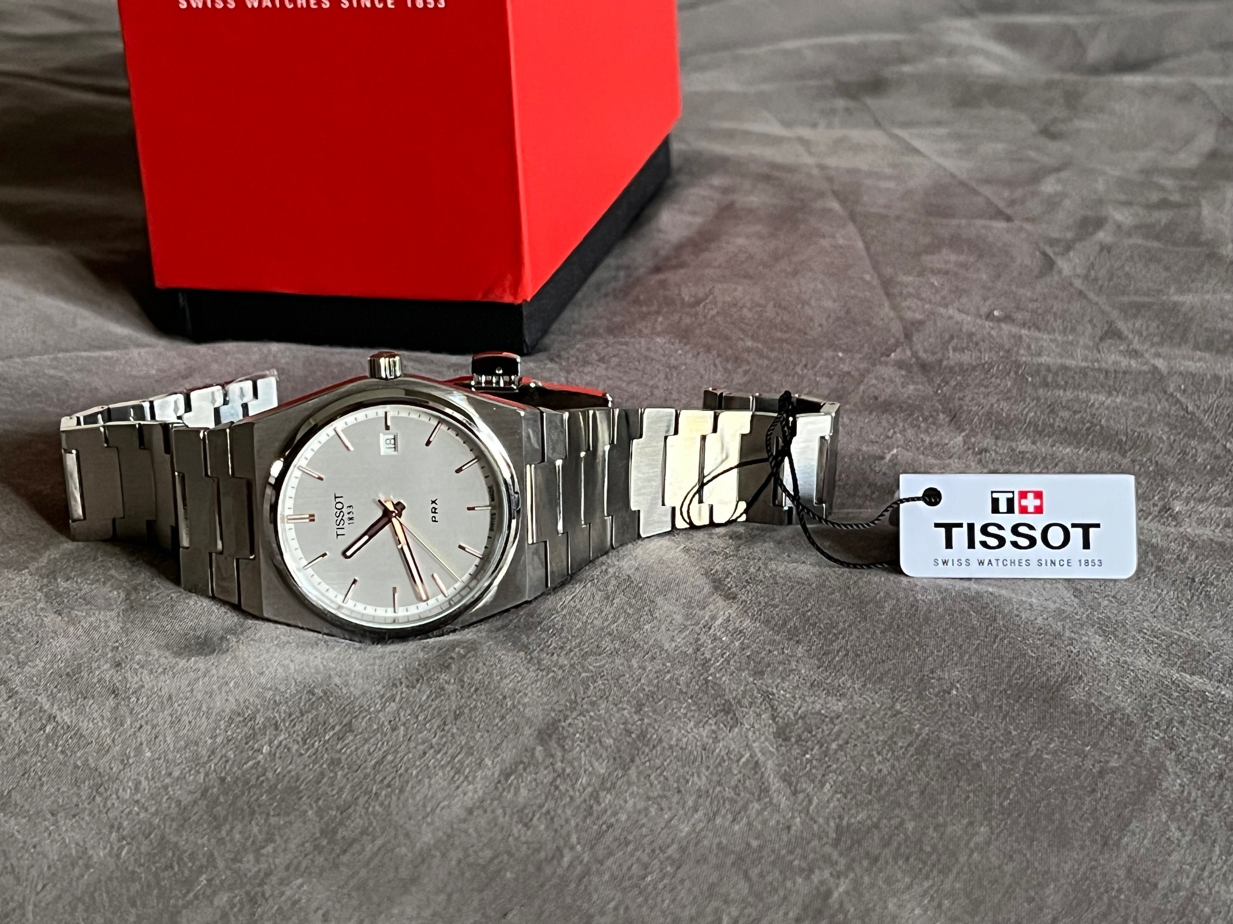 TiSSOT PRX Silver Rose
