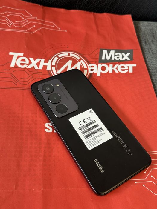 КАТО НОВ 256GB Xiaomi Redmi 15 Техномаркет Гаранция 2027г Black