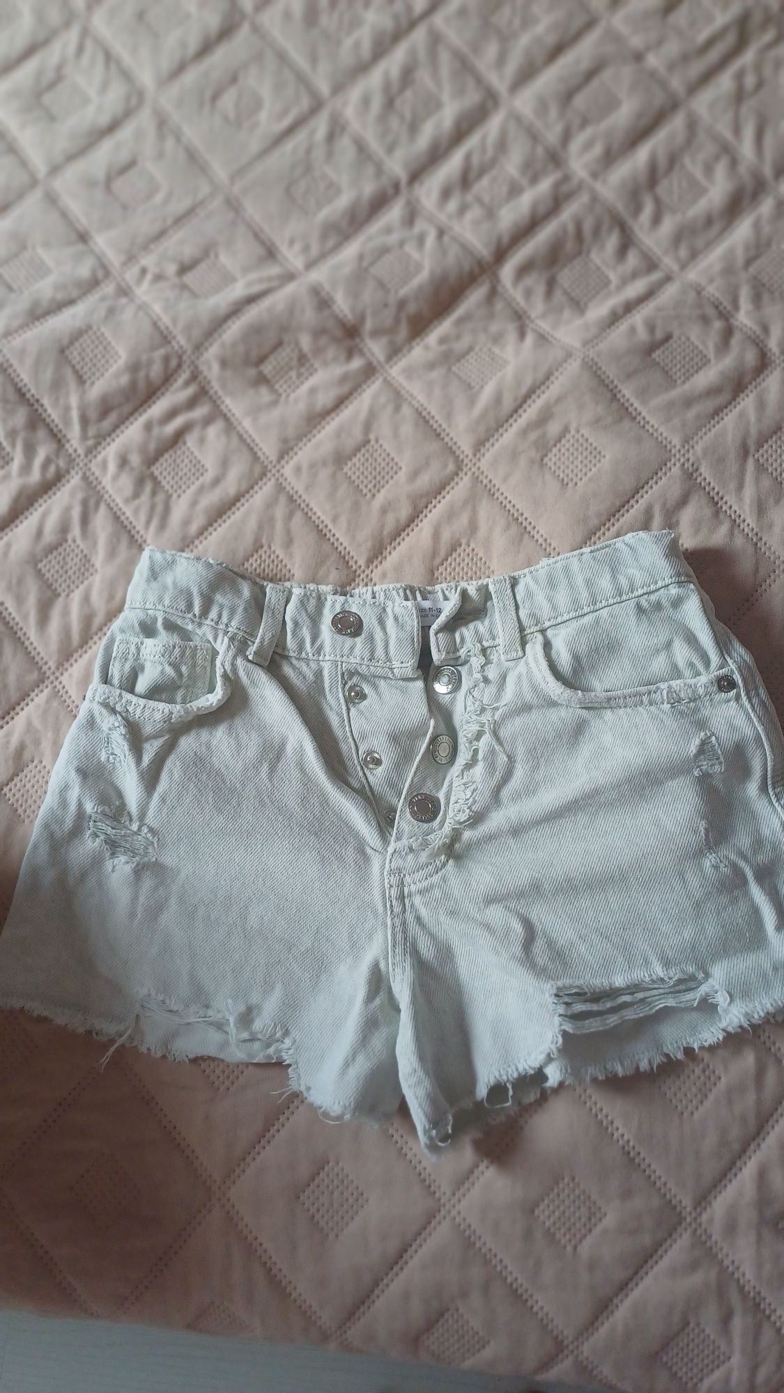 Дънкови панталони Zara за момиче 11-12 г.