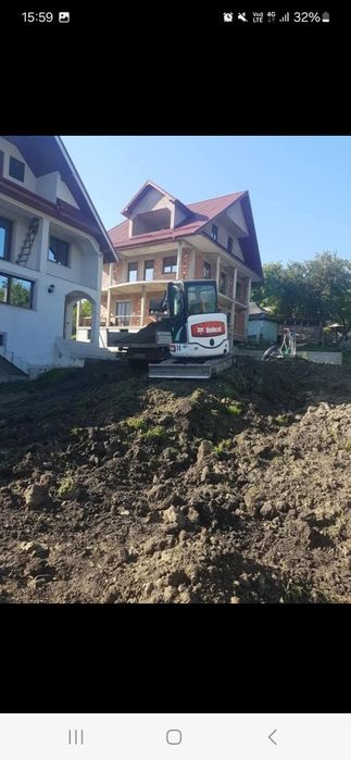 Execut sapaturi ,terasamente ,montaj fose septice...