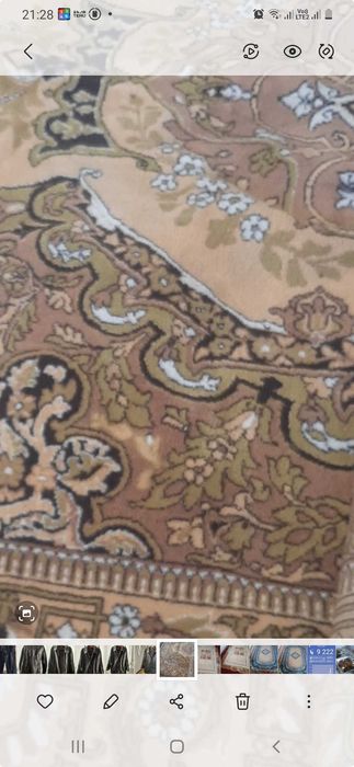 Ковёр шерстяной .туркменскии