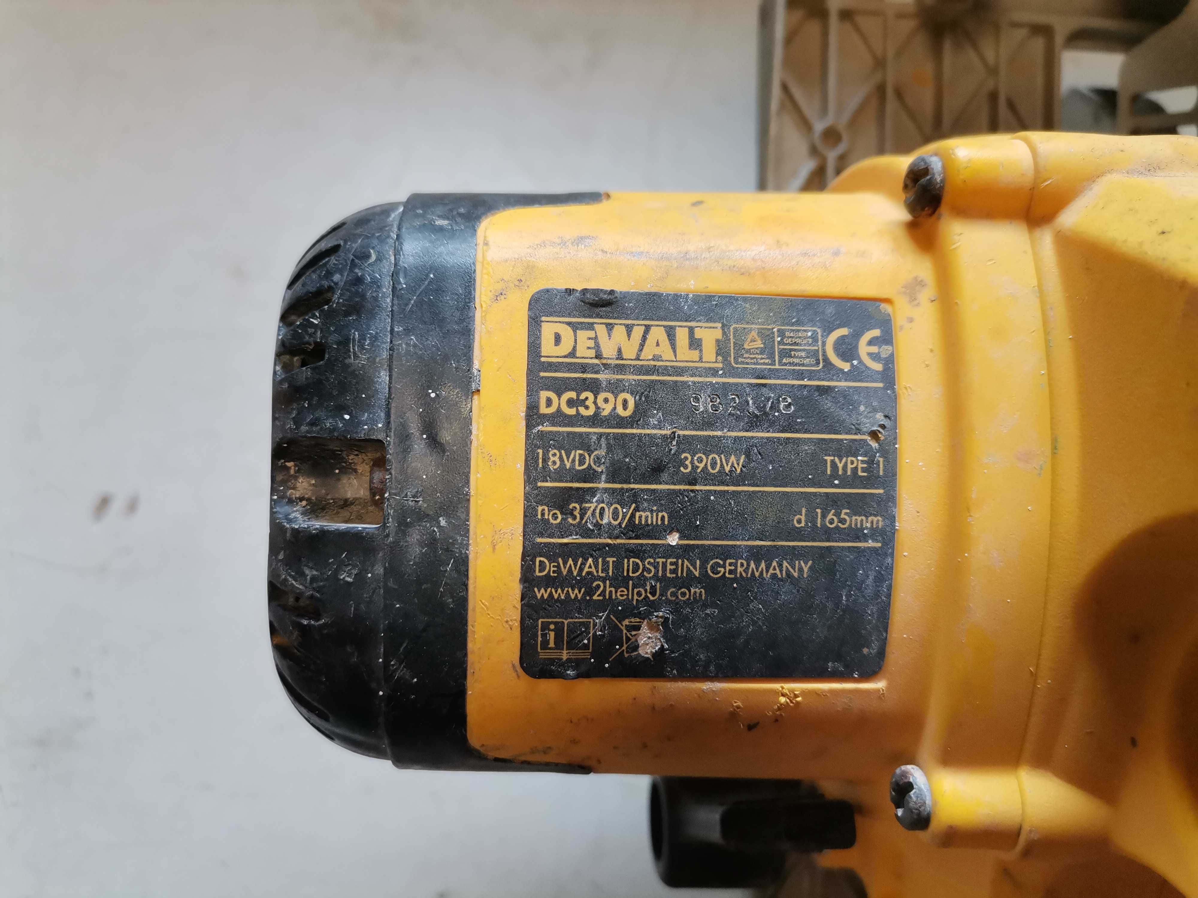 Циркуляр ръчен - Dewalt 18 V li on