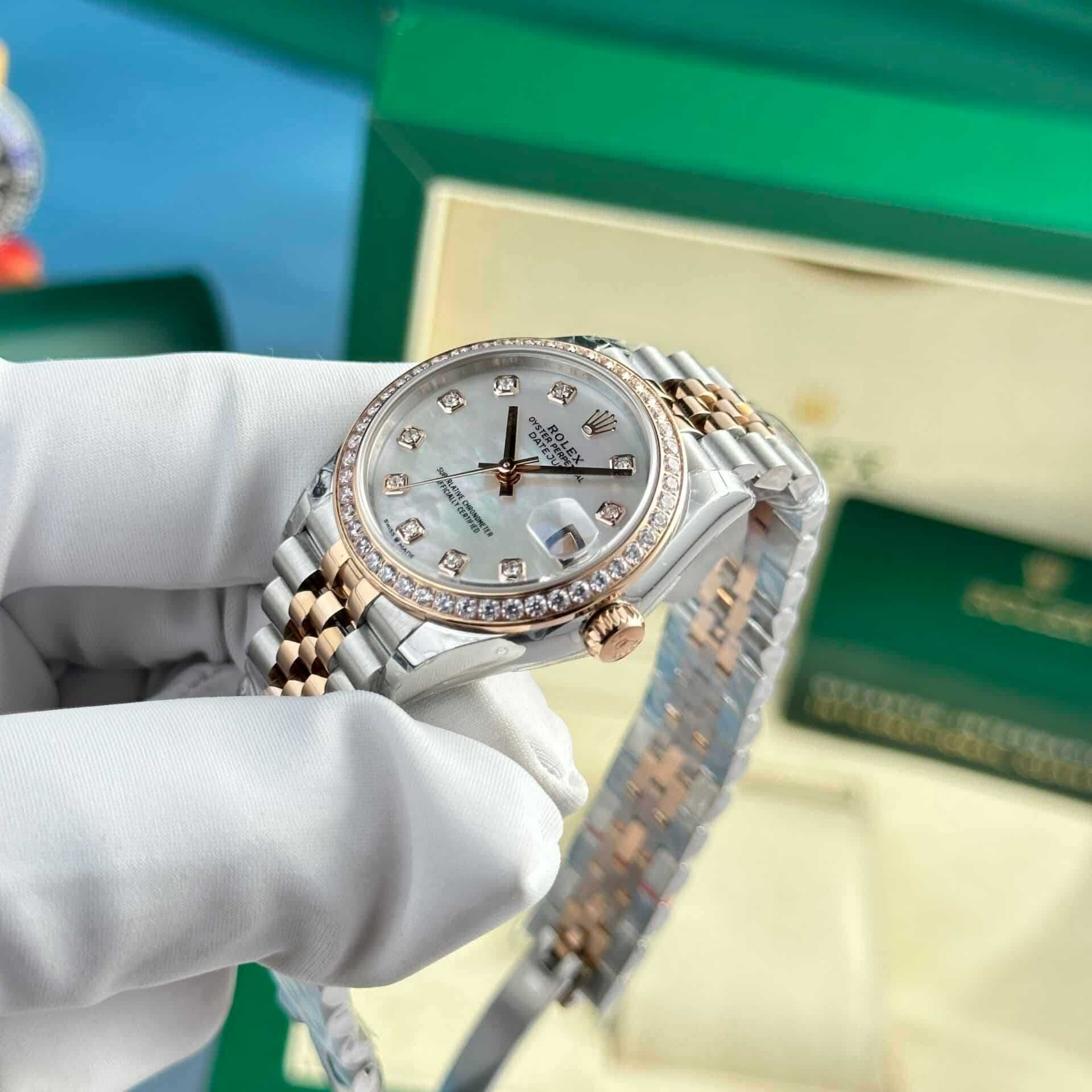 ROlex Datejust 31mm перлен циферблат
