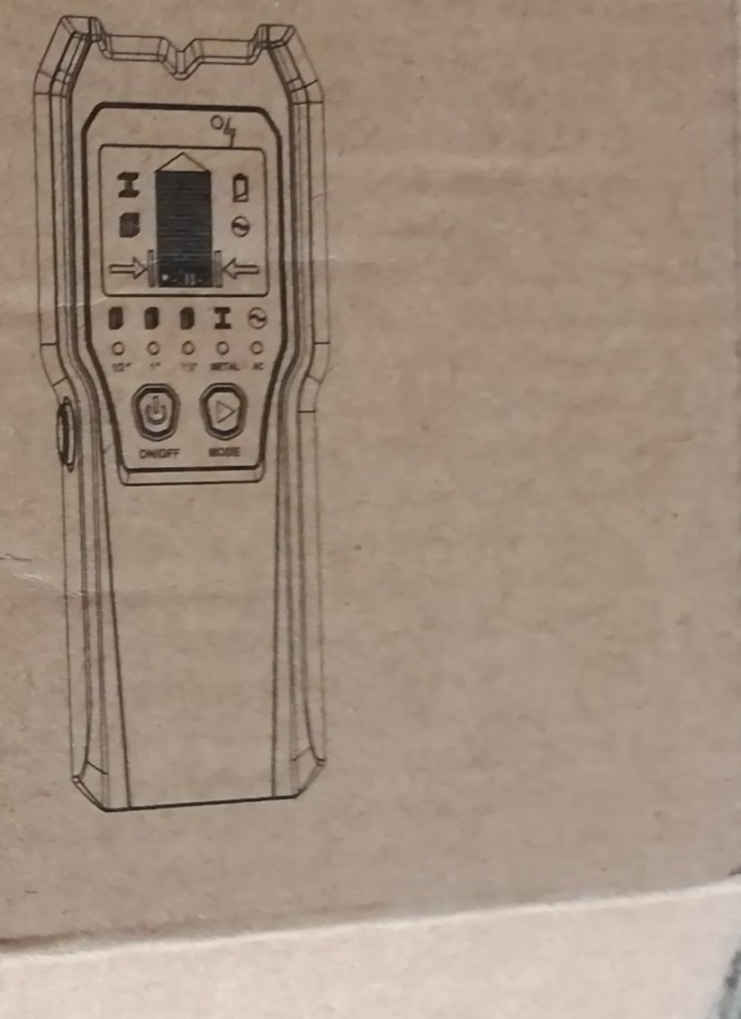 5 в 1 детектор метал, дърво, шпилки, кабели, тръби,