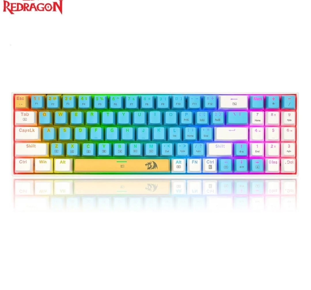 механическая клавиатура с RGB подсветкой Redragon