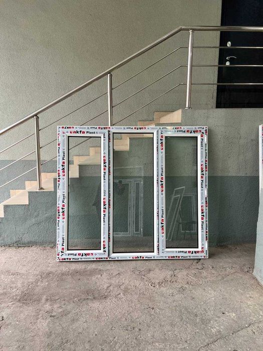 Akfa plast okna rom eshiklar Акфа окна 1400Х1600