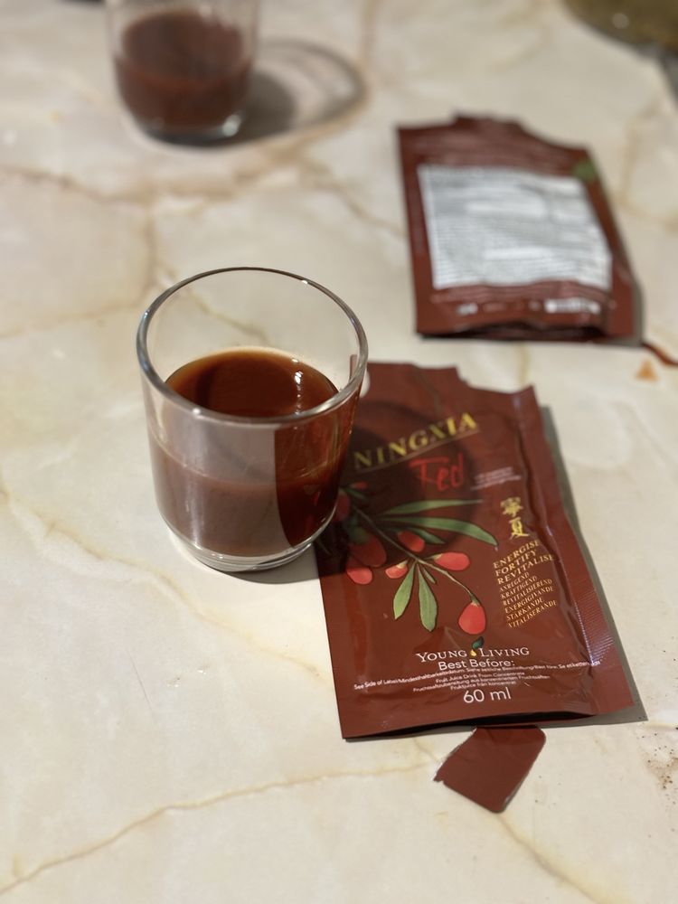 Ningxia Red plicuri suc din pulpa de Goji