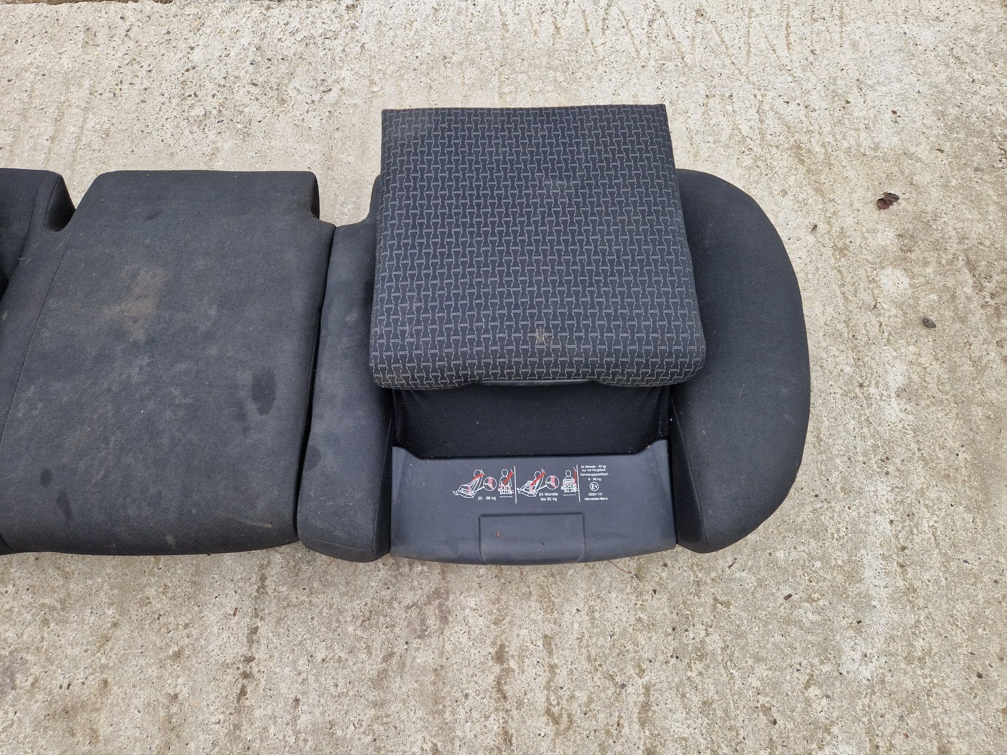 Bancheta spate copii Mercedes B class w245 A class w169 material