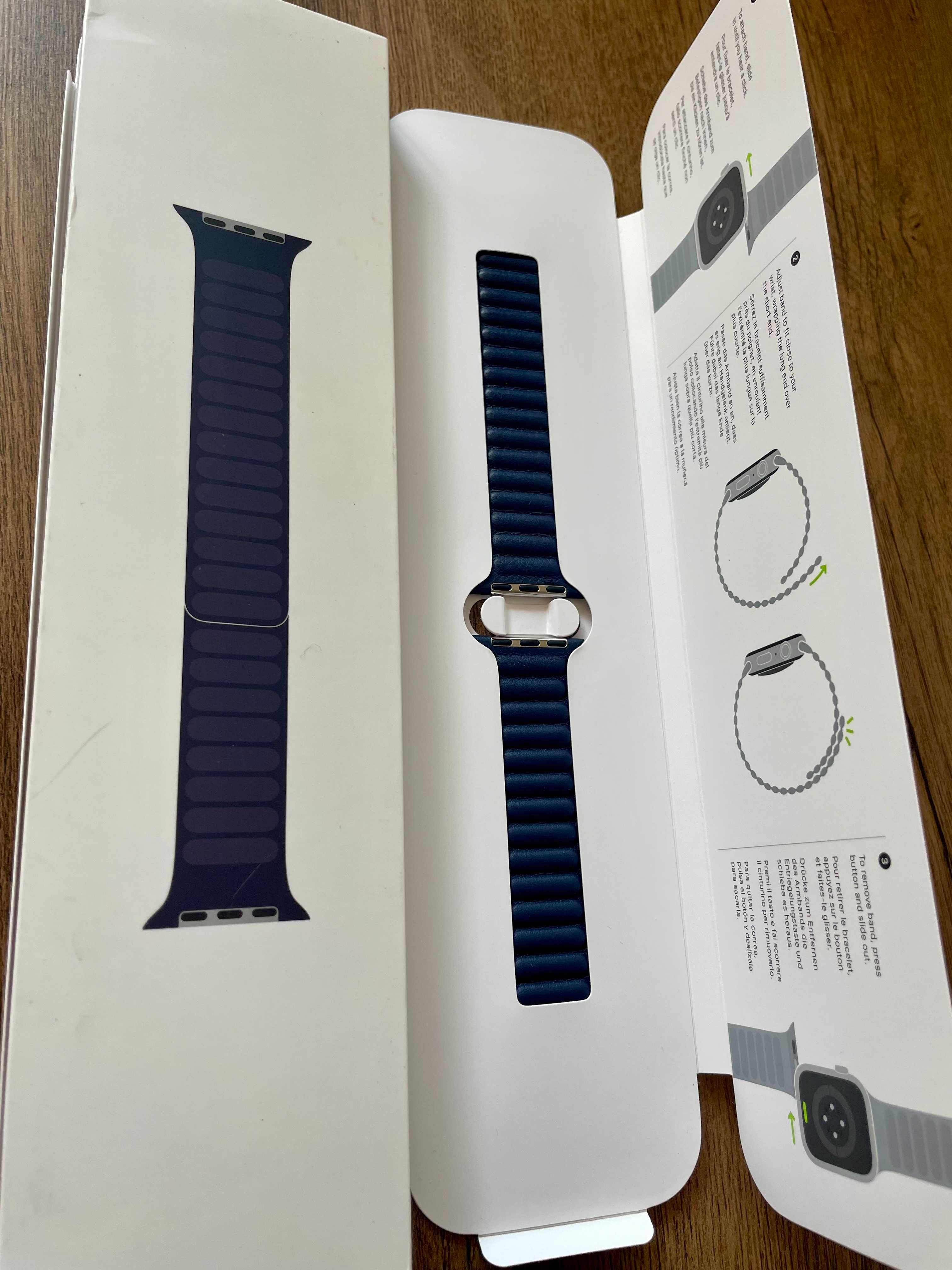 Каишка за APPLE WATCH 41mm Leather Link