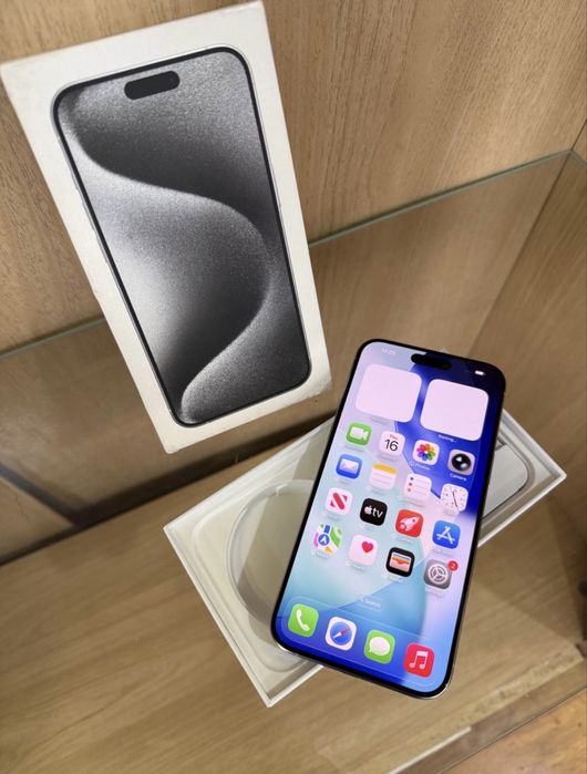 Iphone 15 pro max white 256 gb