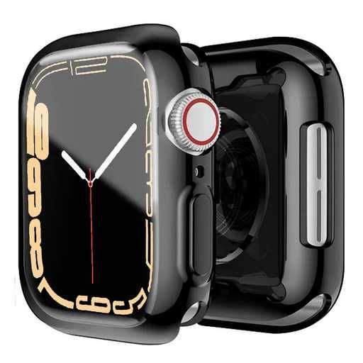 Folie Protectie cu husa pentru Apple Watch Ultra 1 2 49MM, Silicon