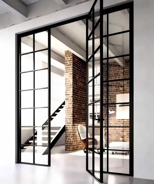 Перегородки и двери в стиле лофт! Loft peregorodkalar