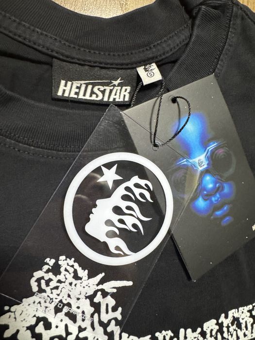 Hellstar Qr Christ Long Sleeve T-shirt