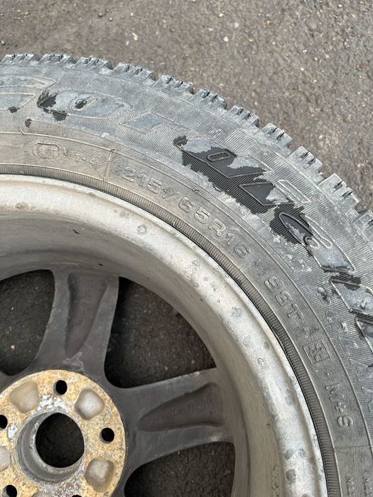 Диски r16 с зимней резиной