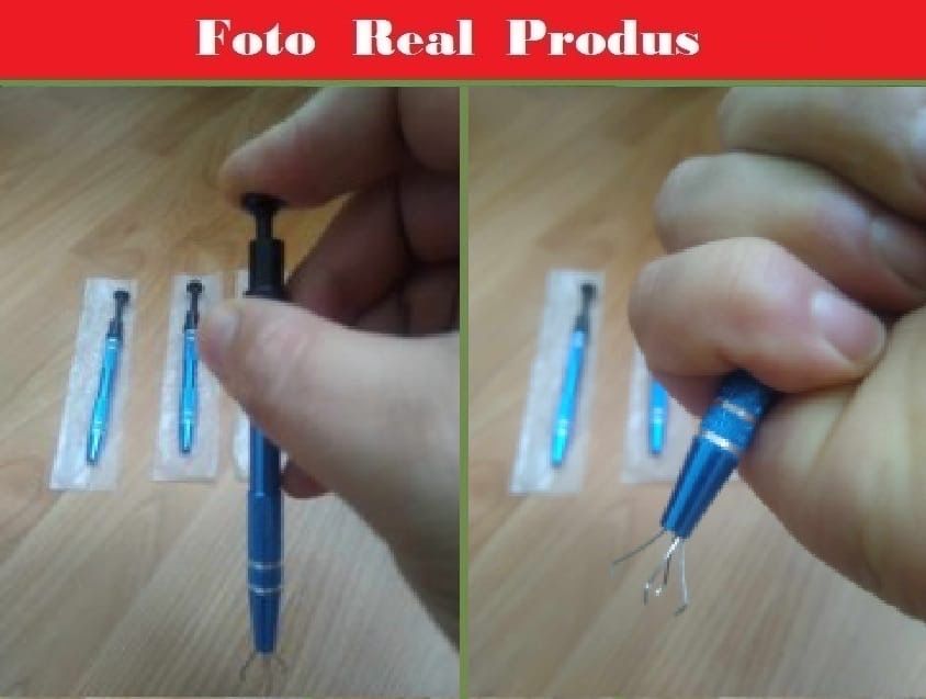 Holder aluminiu cu gheara titan pentru electronica/service-uri - UK