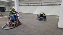 Turnare Beton, Elicopterizare cu cuart, Periat, Beton in curte