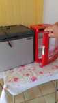 Frigider rulota portabil  pe Gaz 220 -12v