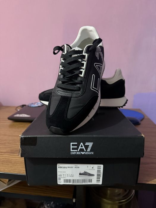 Adidasi Ea7 barbati piele naturala originali