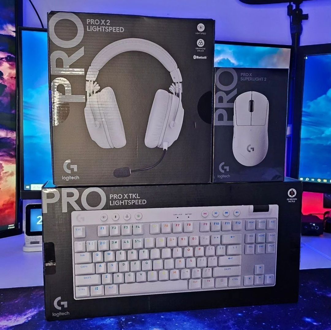 Новинка! Logitech G PRO X TKL White Механическая Клавиатура