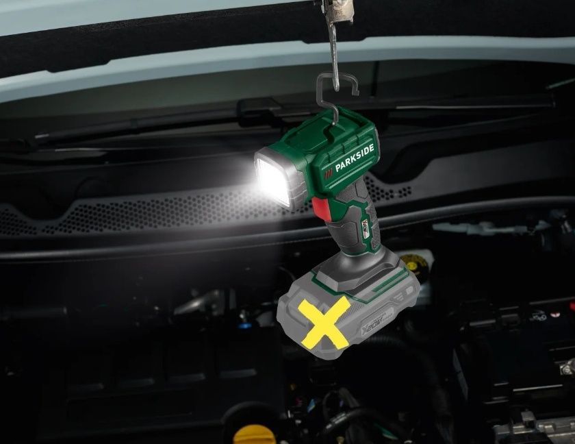 акумулаторен лед фенер Парксайд /Parkside