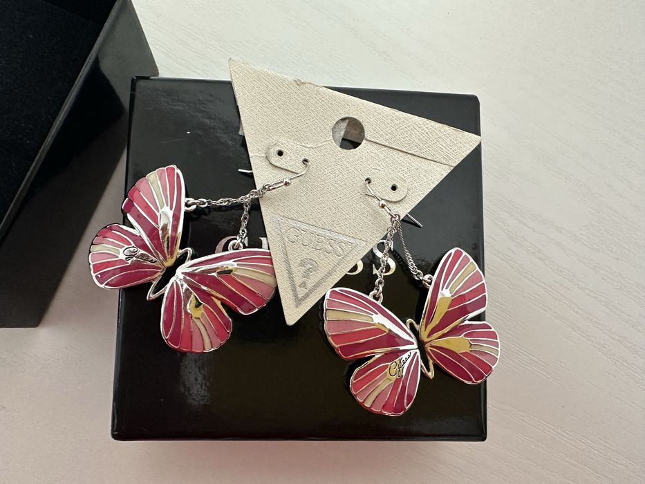 GUESS/ USA/ jeverly/ серьги- бабочки