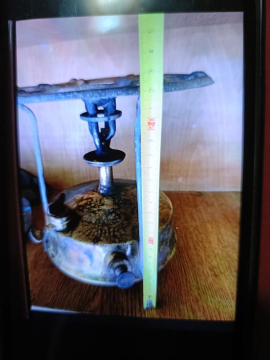 Aragaz vintage din bronz