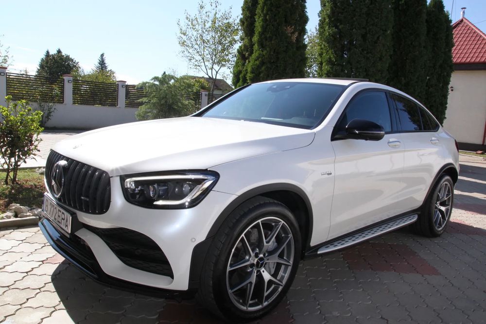 Mercedes-Benz GLC Coupe AMG 390 FL/ Trapa/ AirM/ Burm/ Red Seatbelts/ MBeam; +TVA DEDUCT/ LEAS