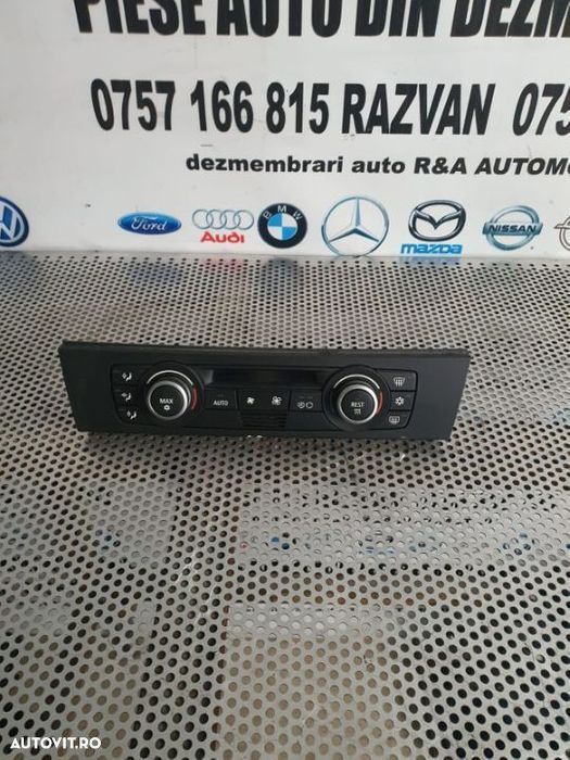 Modul Comenzi Climatronic BMW Seria 3 E90 E91 Livram Oriunde Modul Comenzi Climatronic BMW Seria 3