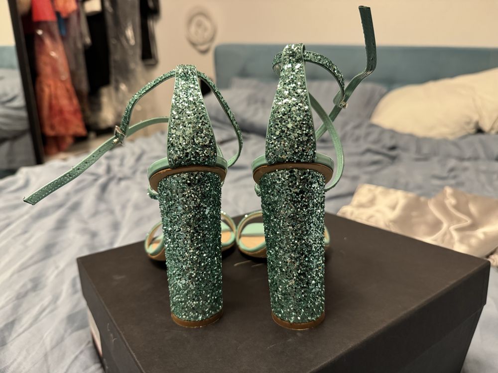 Sandale turquoise Giuseppe Zanotti