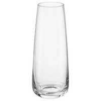 Vază, sticlă transparentă, 15 cm
