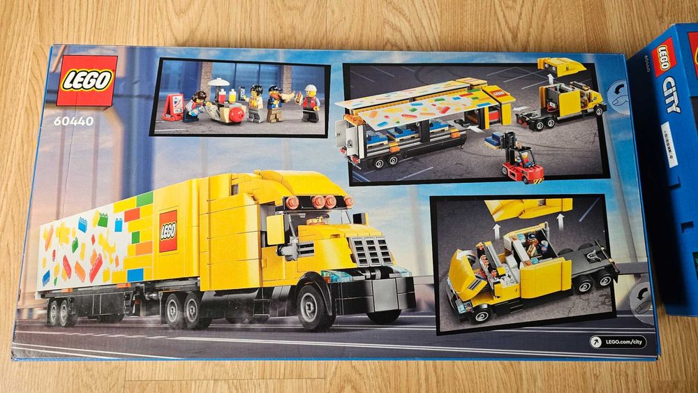 lego city camion LEGO City - Camion de livrare galben