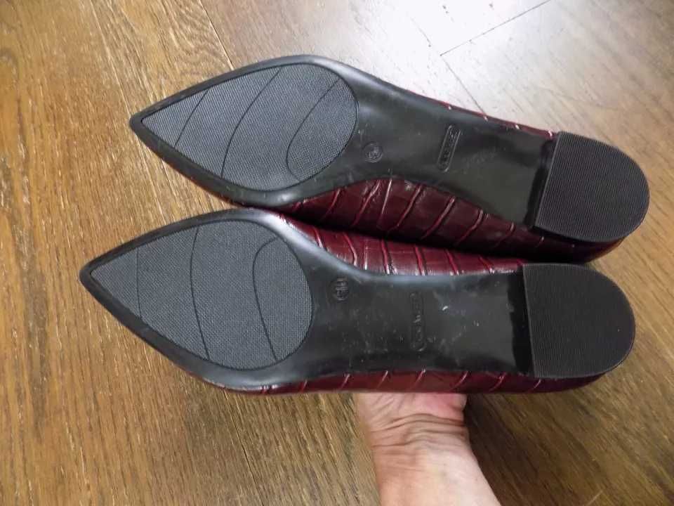 Pantofi  dama NINE WEST piele  crocodil mr. 38 si 39 noi la cutie .