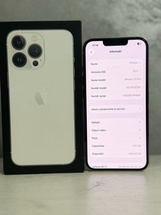iPhone 13 Pro 512 gb Pret 2350 lei