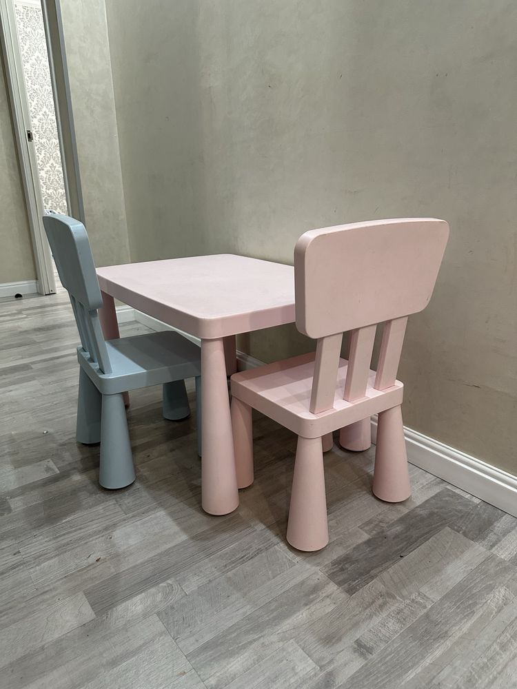 Стол и 2 стульчика икея ikea